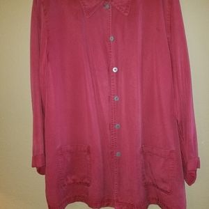 100 % Tincel Rose Colored Jacket